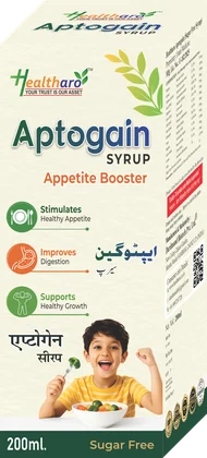 Aptogain syrup pack
