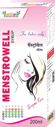 Menstrowell syrup pack