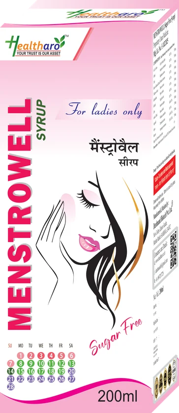 Menstrowell syrup pack